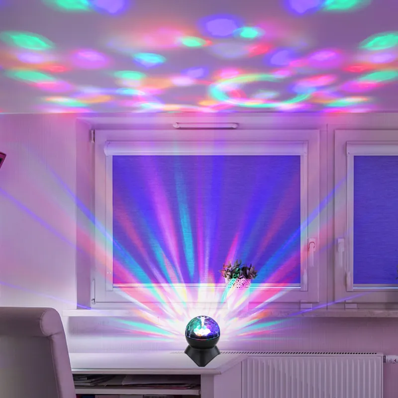 Betrouwbaar RGB LED decoratief licht, discobal, Bluetooth-luidspreker