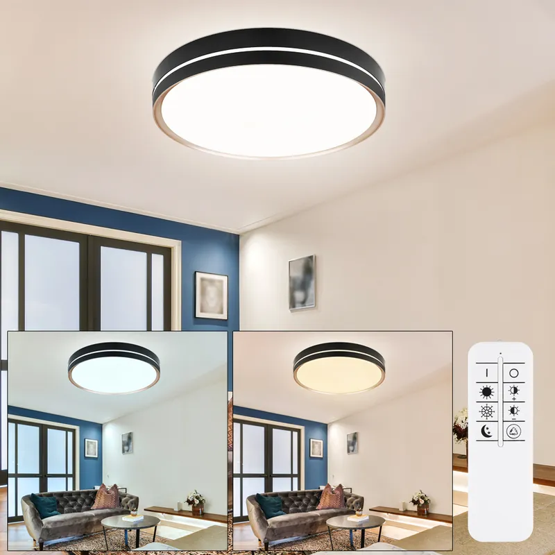 LED plafondlamp, CCT, dimbaar, afstandsbediening, D 40 cm Nu Kopen