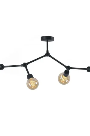 Nowodvorski Plafondlamp Twig L 79 cm H 54 cm zwart Laatste Kans