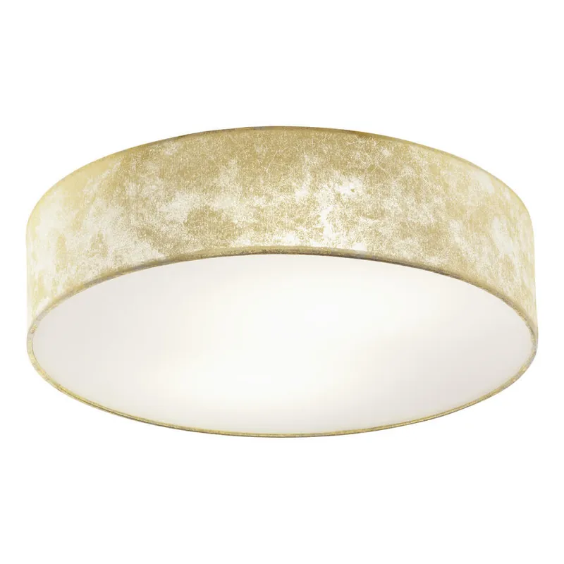 EGLO Viserbella Plafondlamp - E27 - Ø 38 cm - Champagne/Goud Gratis Retour