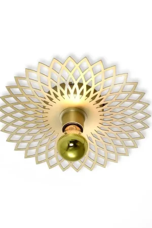 Ylumen Plafondlamp Ombra - mat goud - 30x7.5 cm Populair