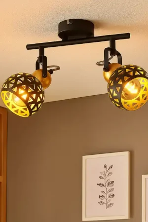 Alleen Vandaag Spotlight, 2 vlammen, flexibele spots, L 25 cm