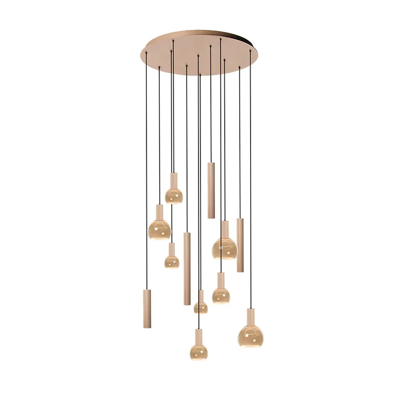 Tijdelijk Beschikbaar Hanglamp/Videlamp Riva 12L Rond – Quartz