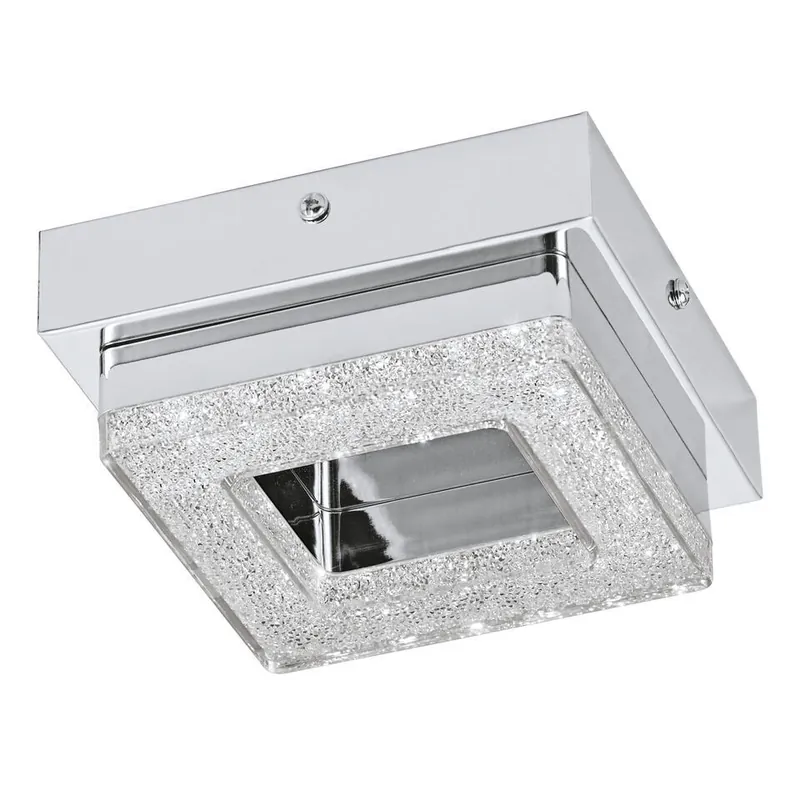 Betaalbaar EGLO Fradelo Plafonnière - LED - 14 cm - Chroom