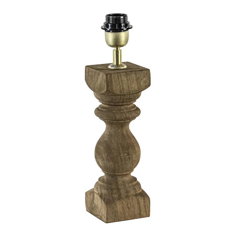 Shop Nu Kleine lampvoet Cumani hout light and Living