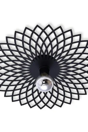 Ylumen Plafondlamp Ombra - zwart - 50x8 cm Favoriet