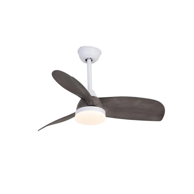 CristalRecord Plafondventilator Byan Ø 91 cm outdoor IP65 grijs wit Betaalbaar