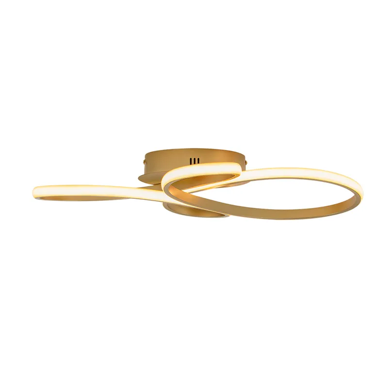 LED Plafondlamp Infinity – Goud Gecertificeerd