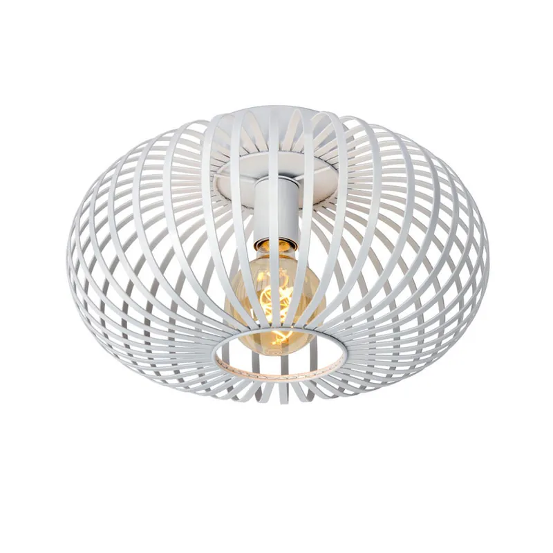 Lucide plafonnière Manuela - wit - Ø40x23 cm Weekendaanbieding
