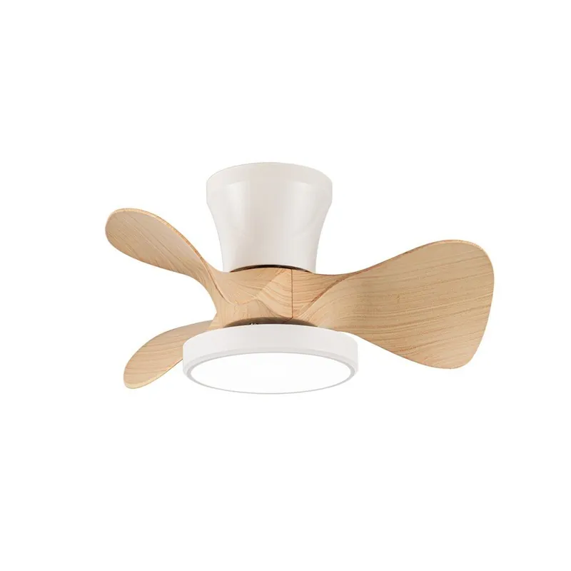Korting CristalRecord Plafondventilator Moll Mini Ø 56 cm hout wit