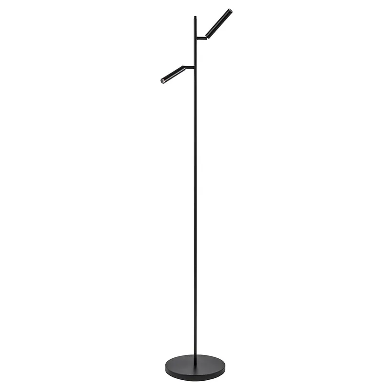 Leeslamp Flute 2l zwart dim-to-warm Laatste Versie