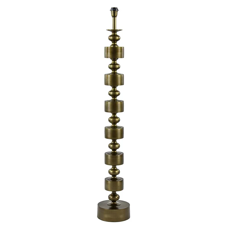 Favoriet Light and Living lampvoet / vloerlamp Gody antiek brons