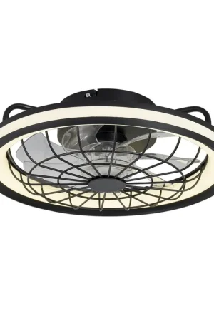 Bestel Nu CristalRecord Plafondventilator Rafale Ø 40 cm zwart