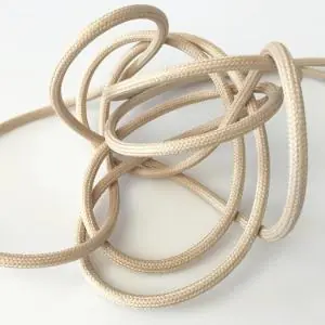 Goedkoop Stofomwonden strijkijzersnoer per meter | Licht beige