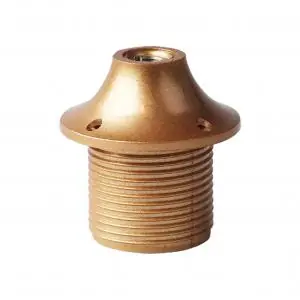 Superprijs Fitting voor een lamp | E27 | flens | goud
