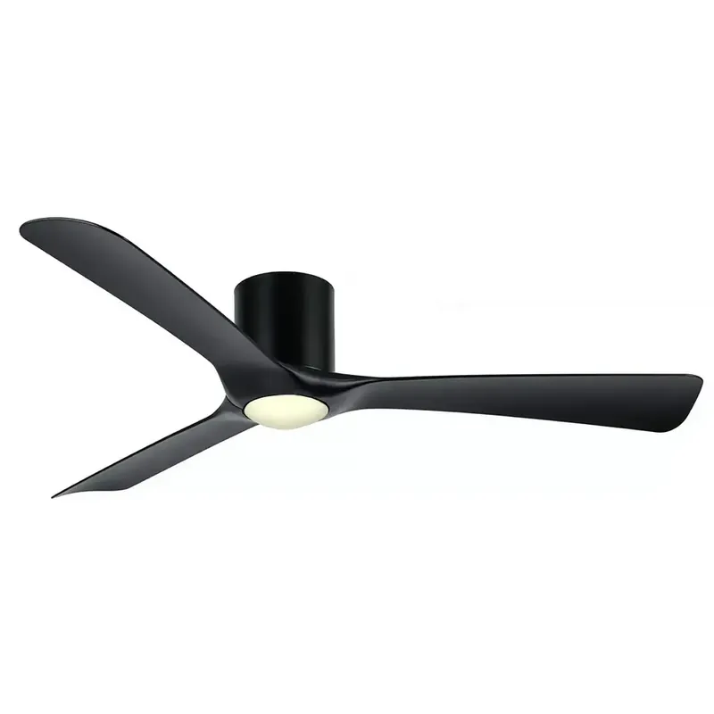 Freelight Plafondventilator Storm WIFI Ø 132 cm met LED geluidsloos zwart Alleen Vandaag