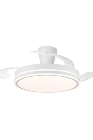 Beste Prijs CristalRecord Plafondventilator Supereco flat Ø 106 cm wit
