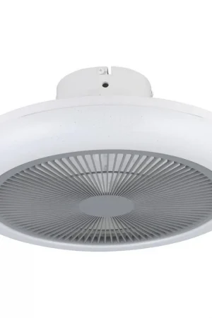 Aanbieding EGLO Kostrena Plafondlamp met ventilator - LED-CCT - Wit/Grijs