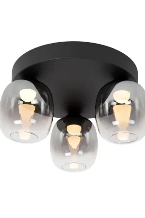 Aanbieding Lucide TAMINO Plafonnière - Zwart
