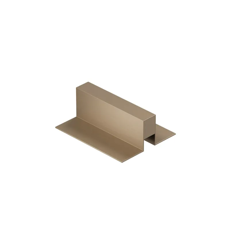 Superprijs Lucide Premium LINIAL Aansluitdoos & Klemmenblok - 1 fase Railsysteem / Railverlichting - Smart - 48V Track - Champagne