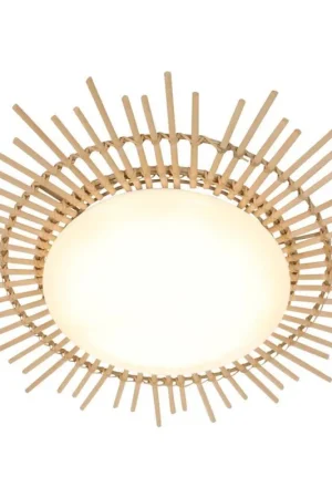 Anne Light & home Plafondlamp Aura - wit - 50x6 cm Shop Nu