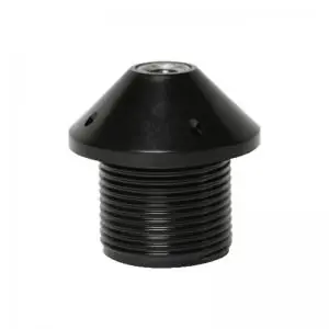 Fitting voor een lamp | E27 | flens | zwart Nieuw