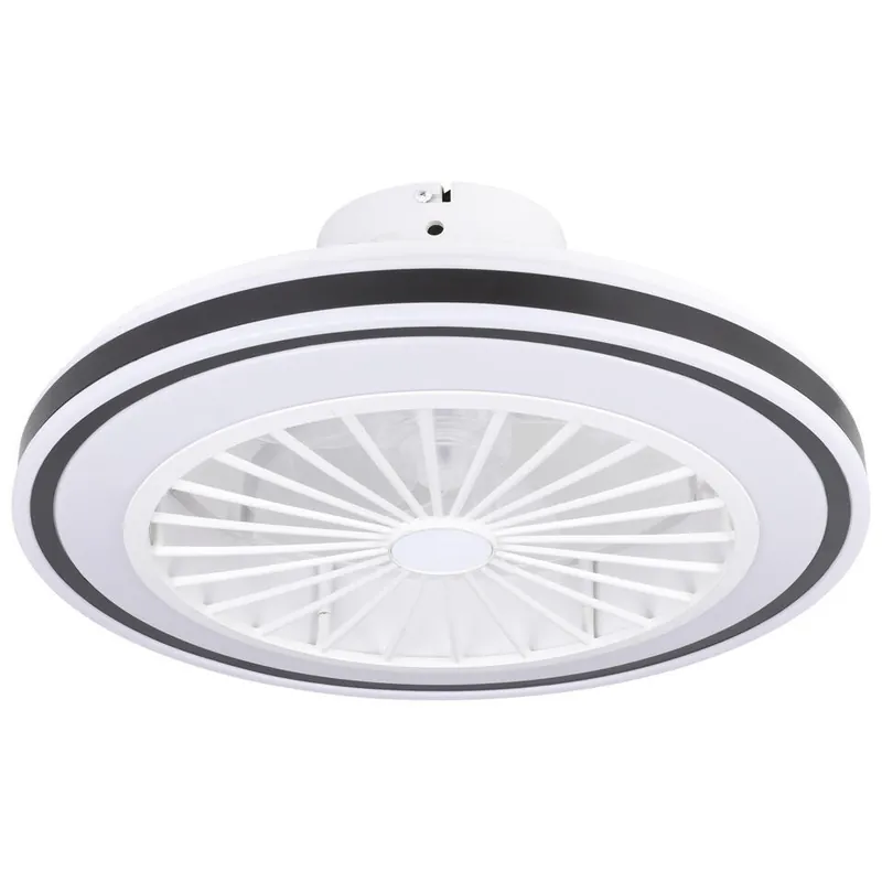 Shop Nu EGLO Bilinga Plafondlamp met ventilator - AC LED-CCT - Wit/Zwart