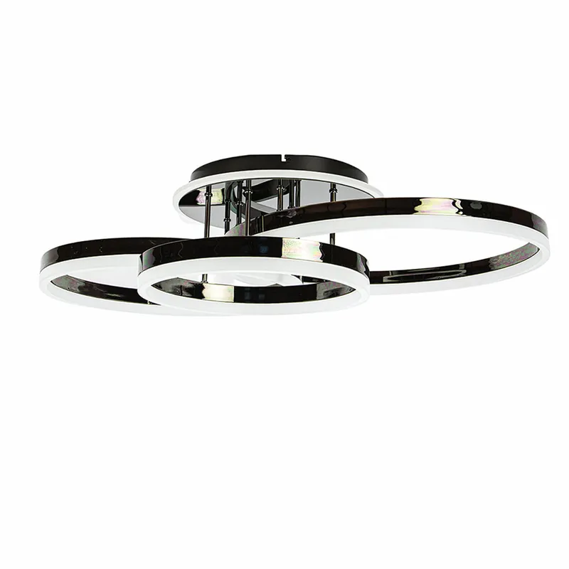 Koop Online Plafondlamp Schenna 3L zwartchr. 3-step dim