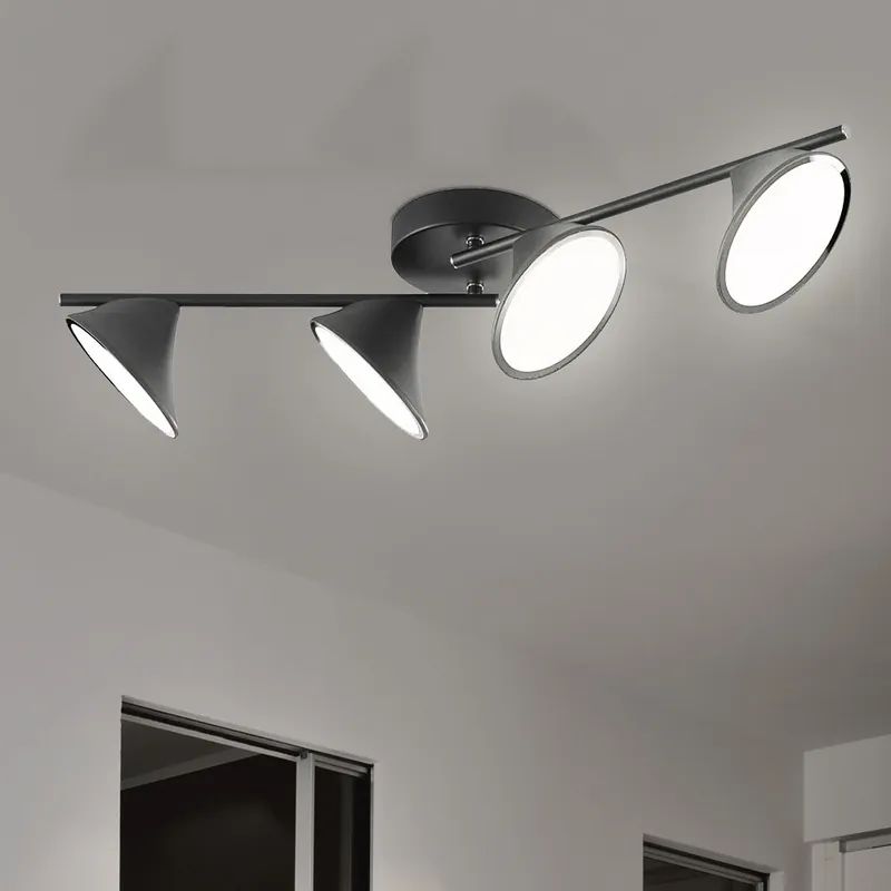 Goedkoop LED plafondlamp, draaibaar, 3-staps dimmer, L 83 cm