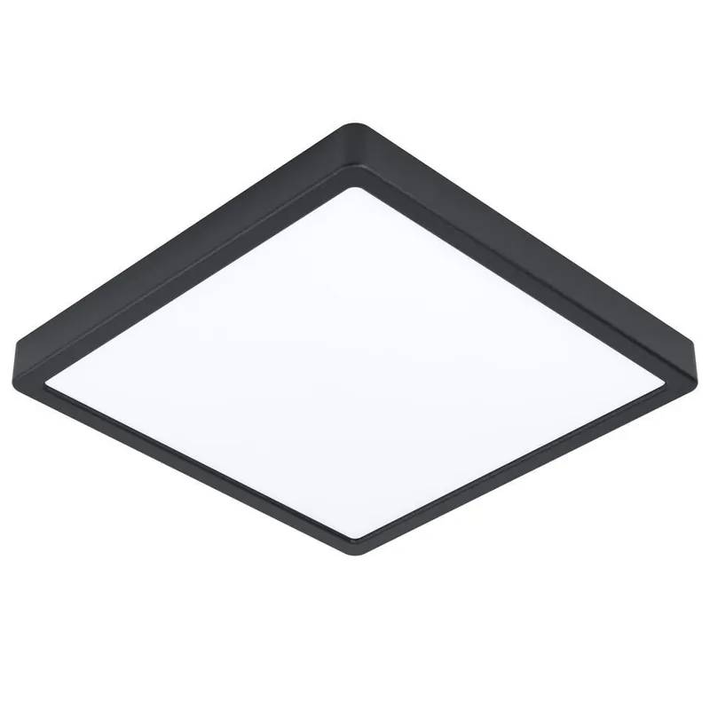 EGLO Fueva 5 Plafonnière - LED - 28.5 cm - Zwart Rechtstreeks Van De Fabrikant