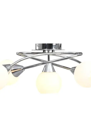 Weekendaanbieding vidaXL - Plafondlamp - Wit - Keramiek