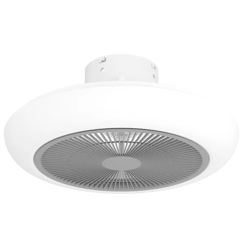 EGLO Sayulita Plafondlamp met ventilator - 45,5cm - Wit/Grijs Must-Have