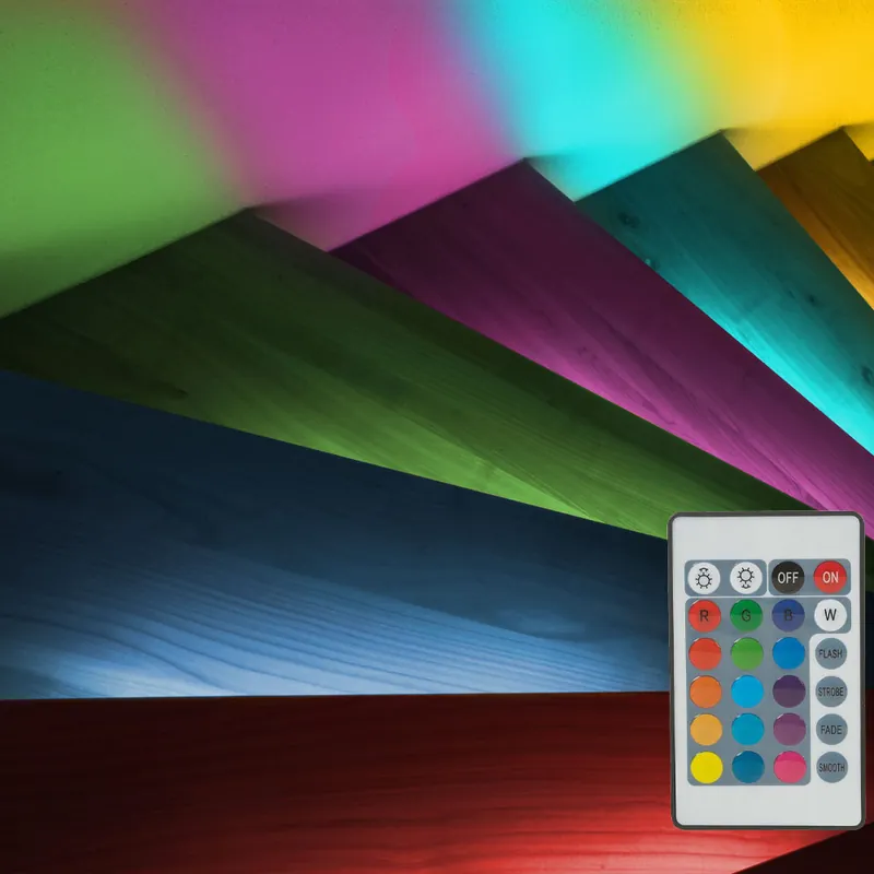 RGBW LED-strip, dimbaar, afstandsbediening, L 200 cm Bestseller