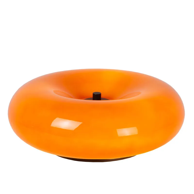 Lucide SENTINO - Tafellamp - Ø 29,5 cm - 3xG9 - Oranje Op = Op