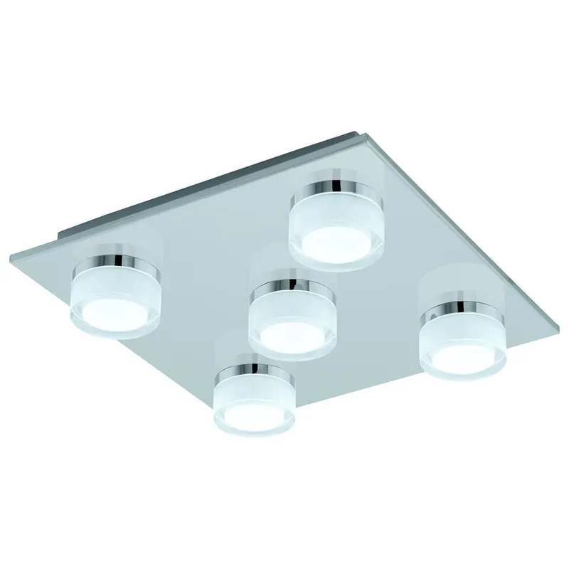 Gecertificeerd EGLORomendo1Plafondlamp-LED-32cm-Chroom-Dimbaar