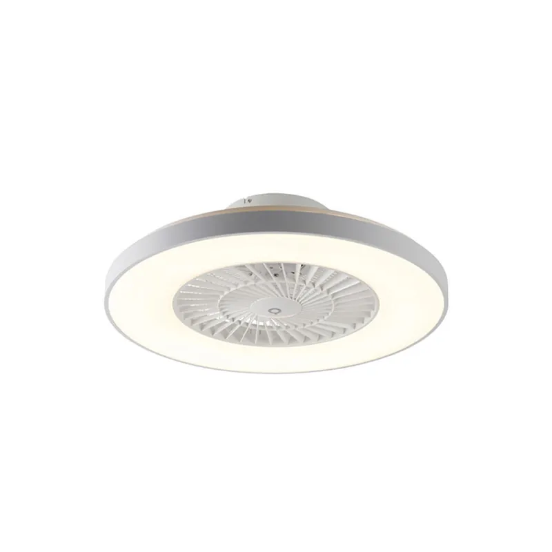 Bestel Nu Qazqa plafondventilator climo wit geïntegreerde led