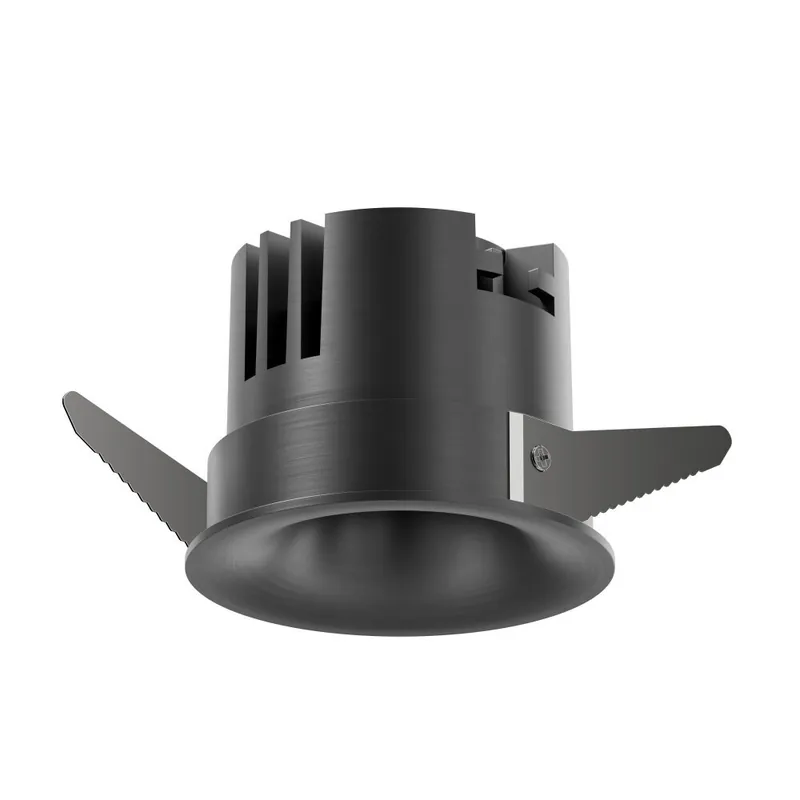 Gecertificeerd Lucide SNAXX - Inbouwspot - Ø 8 cm - LED Dimb. - CCT - 1x12W 2700K/4000K - Mat zwart chroom | Premium