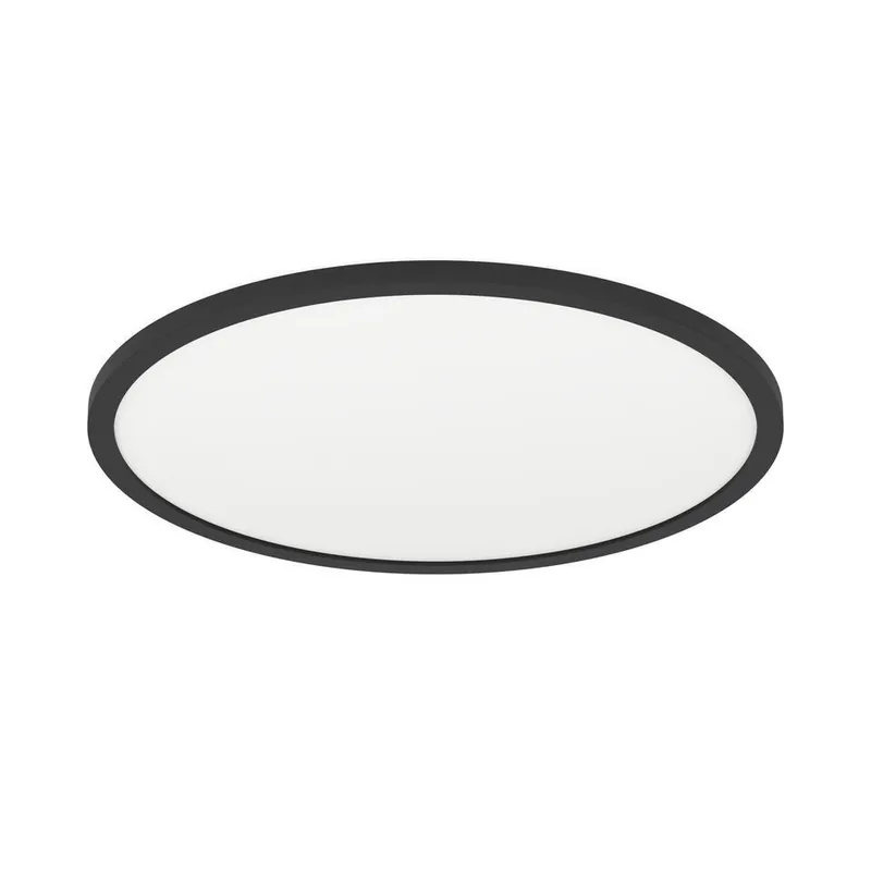 EGLO Minerario Plafonnière - LED - Kunststof - Zwart/Wit Weekendaanbieding