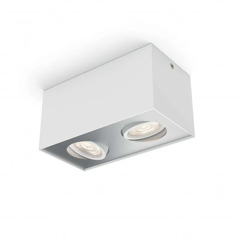 Favoriet Philips Spot Box 2 lichts wit