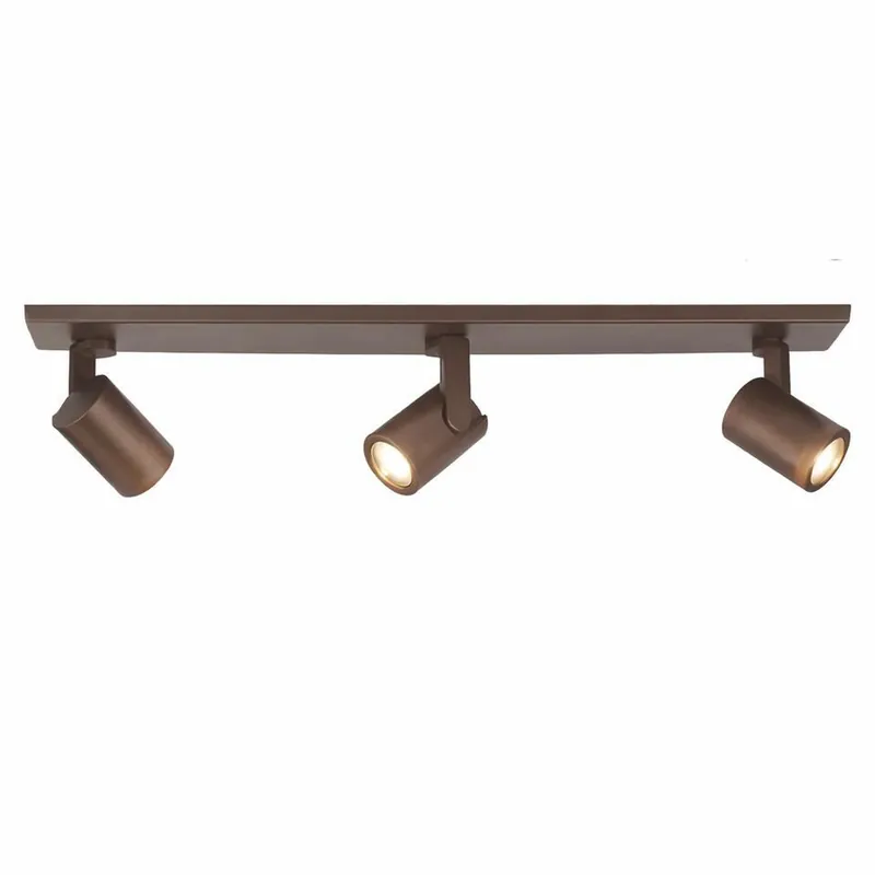 Flitsaanbieding Highlight Spot HALO - 3 lichts - bruin - 65x15 cm