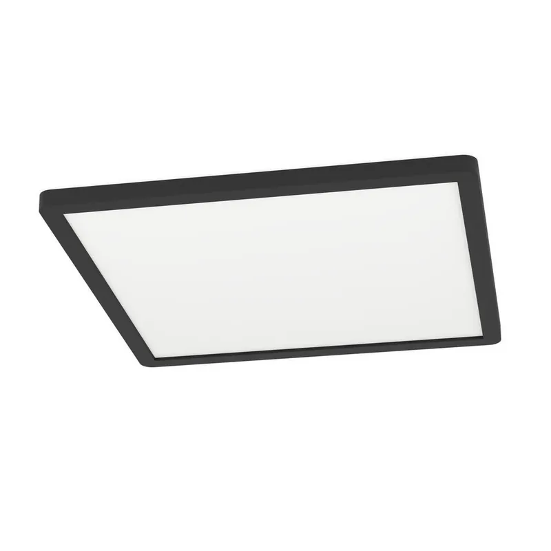 EGLO Minerario Plafonnière - LED - Kunststof - Zwart/Wit Aanbieding