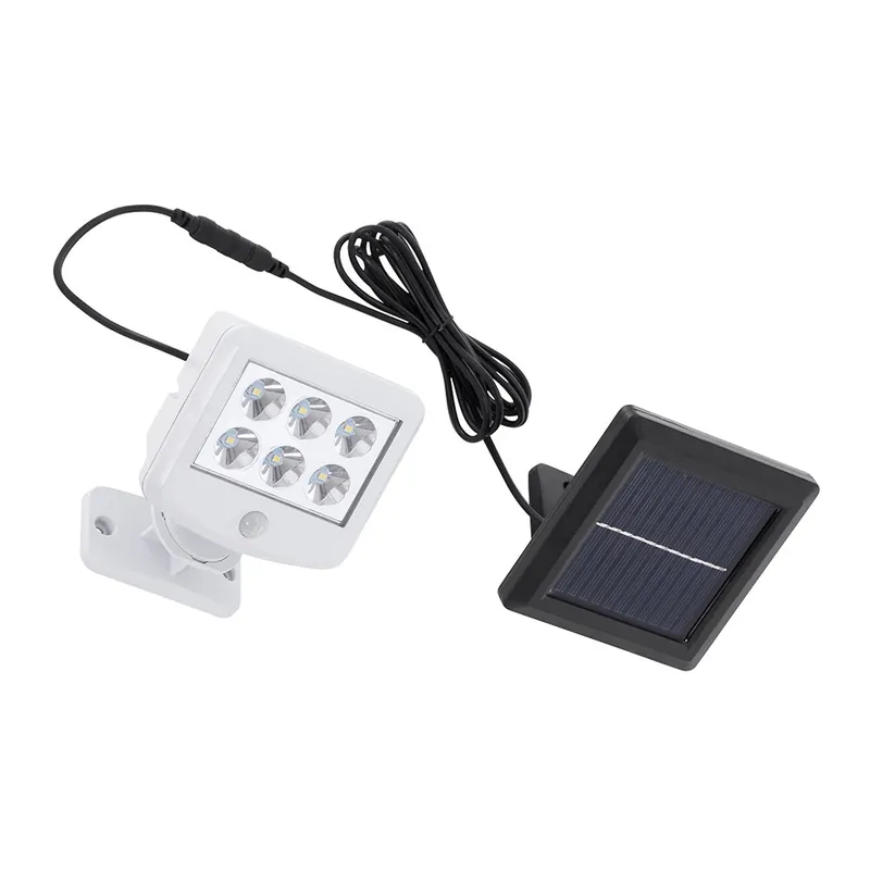 Actieprijs LED-zonnelicht, wit, verplaatsbare spot, bewegingsmelder