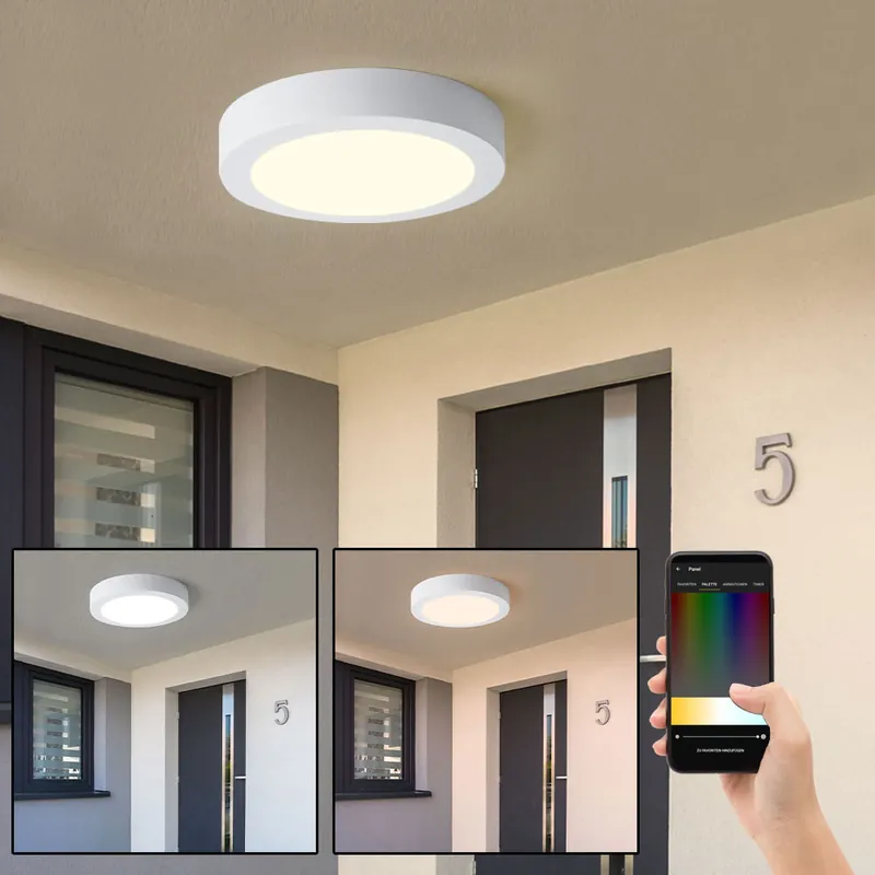Beperkte Voorraad LED buitenlamp, gegoten aluminium, wit, IP44, Argolis