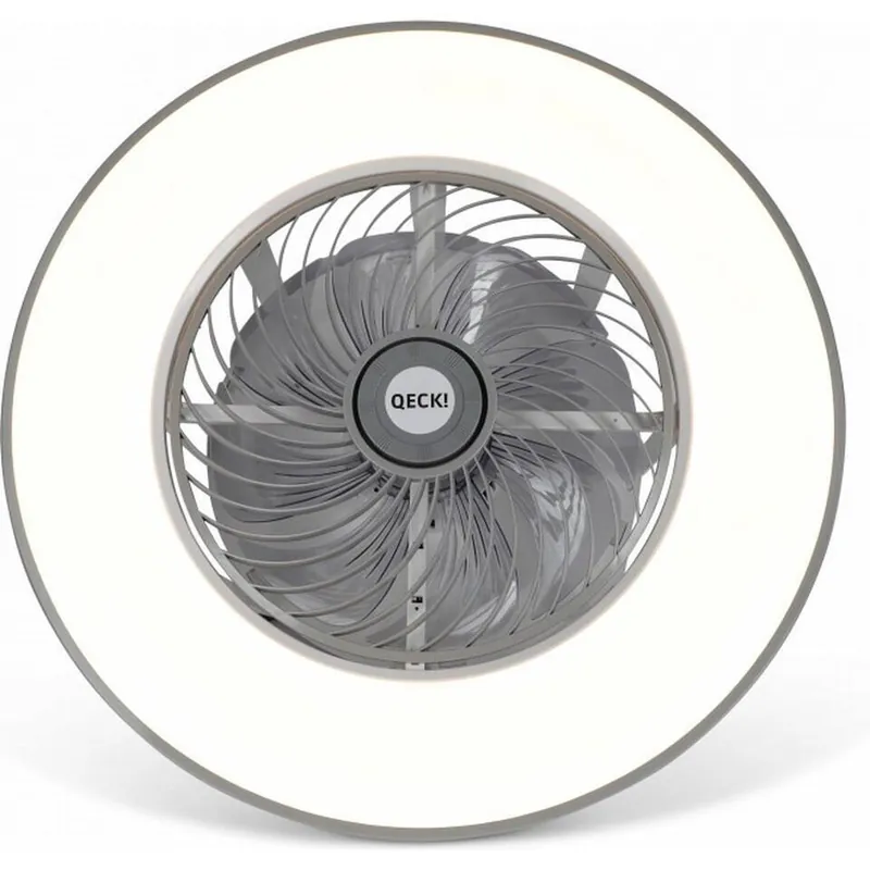 Express Levering QECK Plafonventilator - Plafondventilator Afstandsbediening - Wit - Plafondlamp