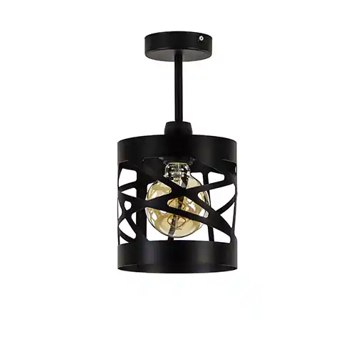Plafondlamp Frez zwart Premium