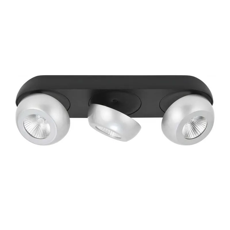 Highlight Spot Doblo - 3 lichts - zwart - 39x9 cm Favoriet