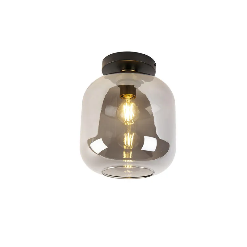 Qazqa plafondlamp zuzanna goudkleurig e27 Veilige Betaling