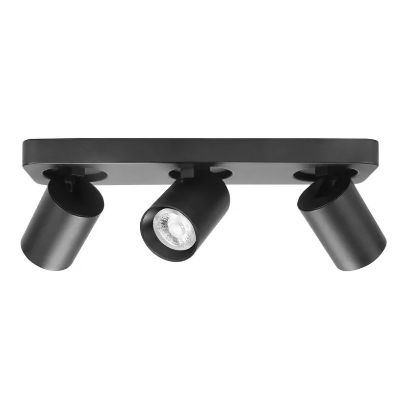 Favoriet Highlight Spot Oliver - 3 lichts - zwart - 35x13 cm