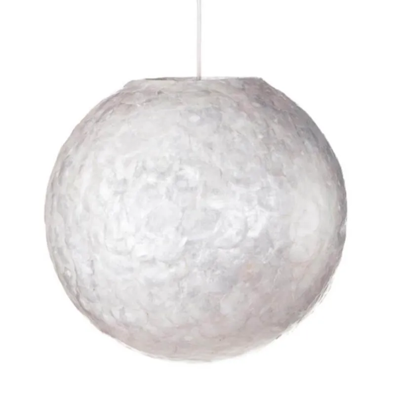 Hete Deal Romantische hanglamp bol creme schelp