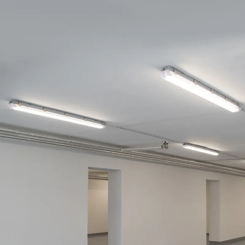 Snelle Levering Set van 3 LED badlampen, 5120 lumen, neutraal wit, L 150 cm